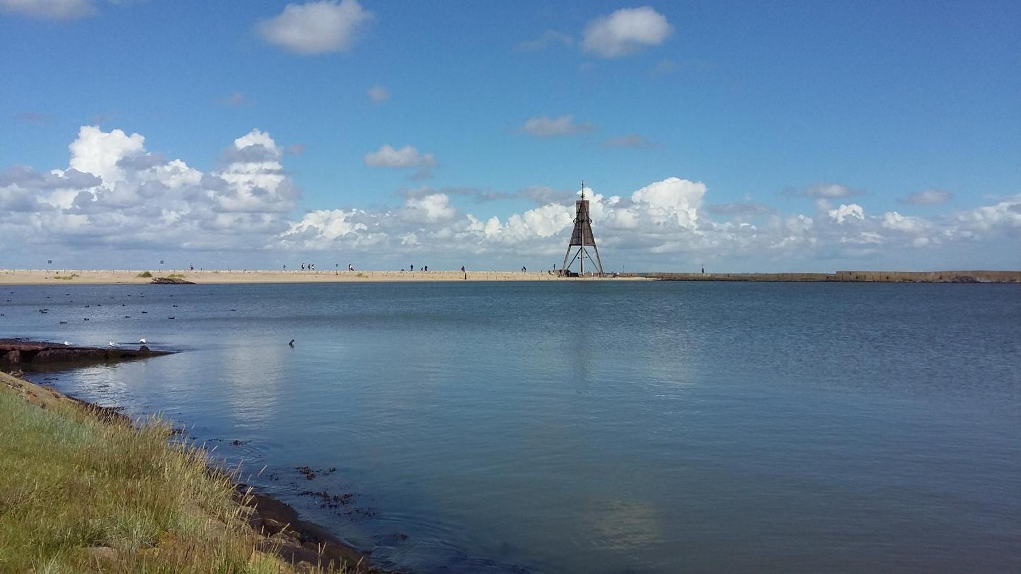Ferienwohnung Helgoland Dorumer Neufeld Luaran gambar